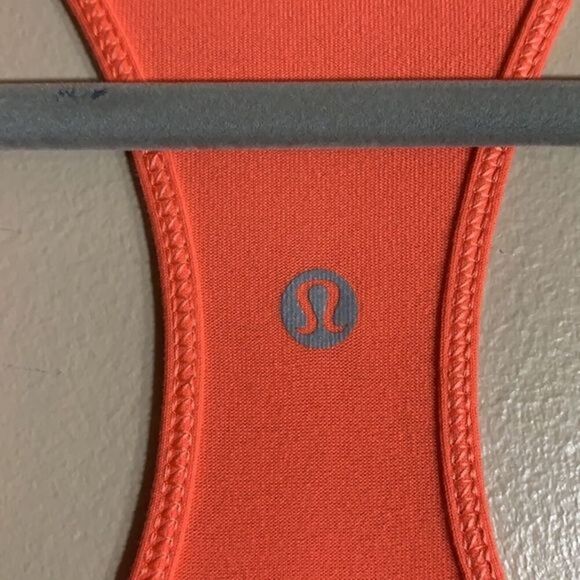 Lululemon Orange Cool Racerback Tank Top - Picture 4 of 6